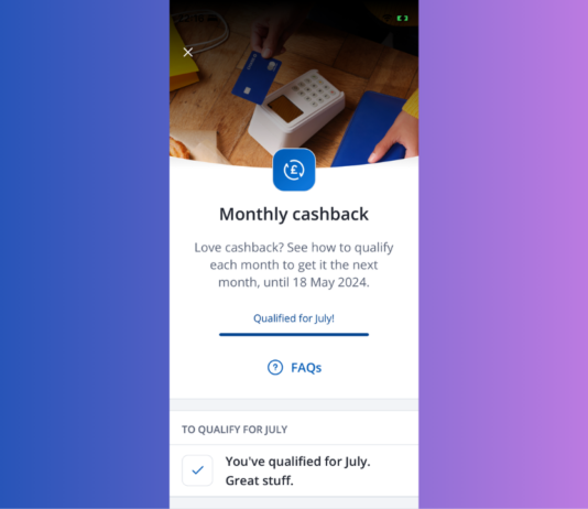 Cashback 1% 現金回饋延長優惠|2023英國Chase帳戶調整更新